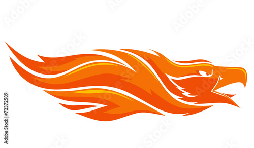 flaming Phoenix vector