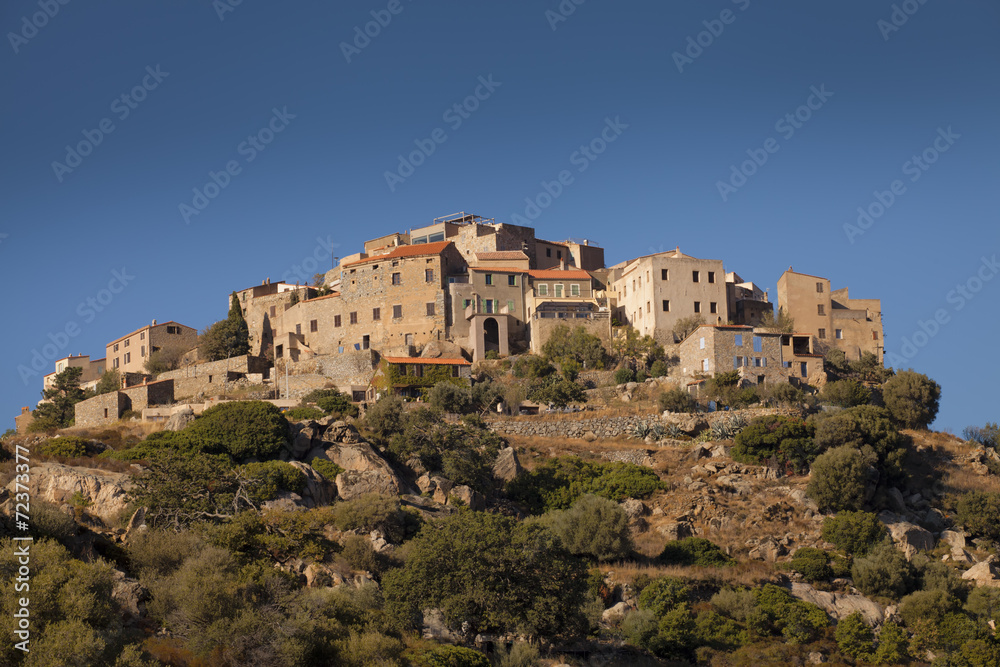 village de Sant Antonino - Corse- Balagne