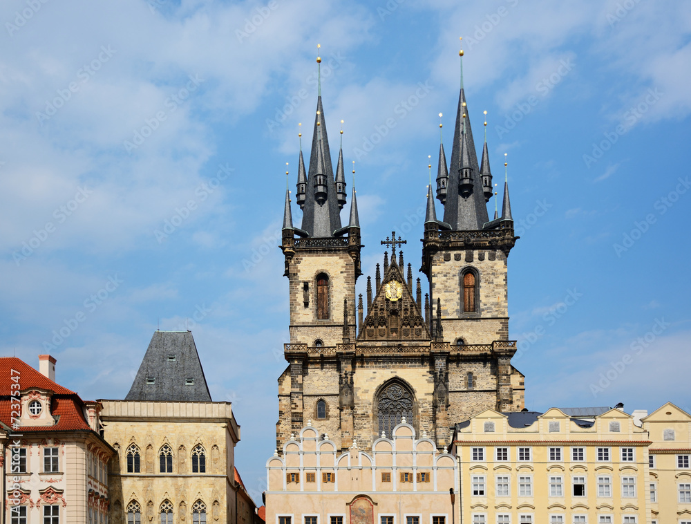 Fototapeta premium Old-town square