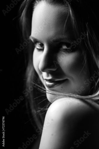 luxury woman smiling