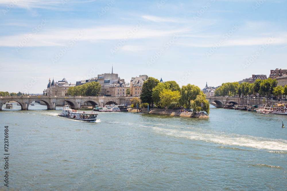 Fototapeta premium Île de la Cité