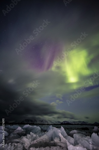 Northern Lights (Aurora Borealis) - Arctic, Spitsbergen