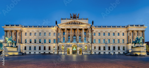 Canvastavla Schloss Braunschweig beleuchtet