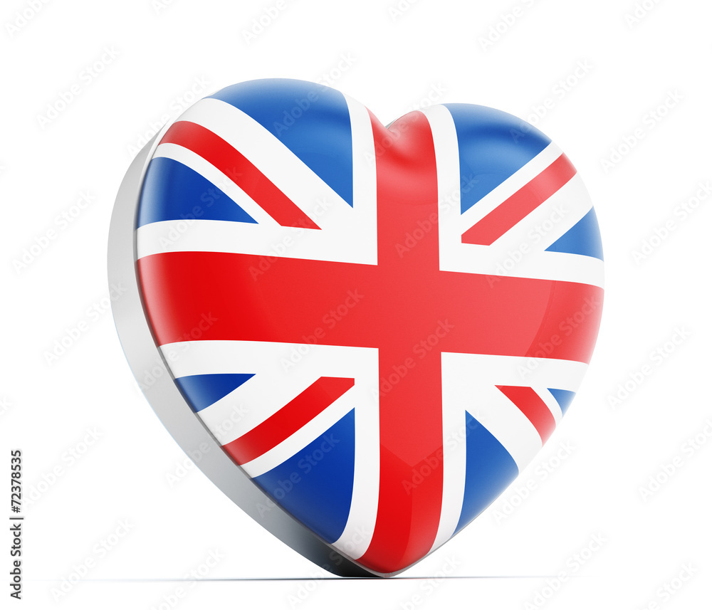 Obraz premium I love Britain