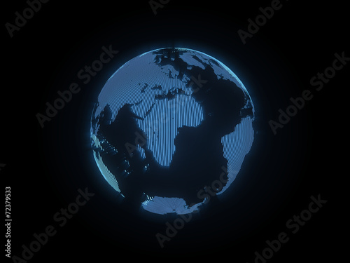 The hologram of the earth