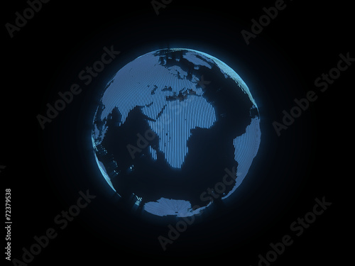The hologram of the earth