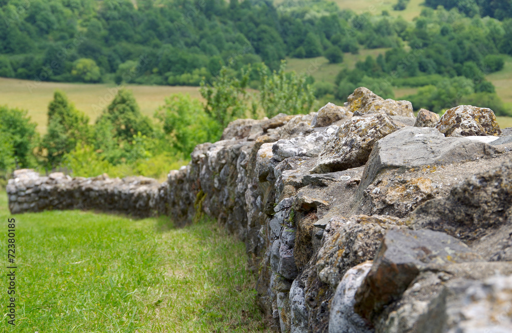 Fototapeta premium Stone fence