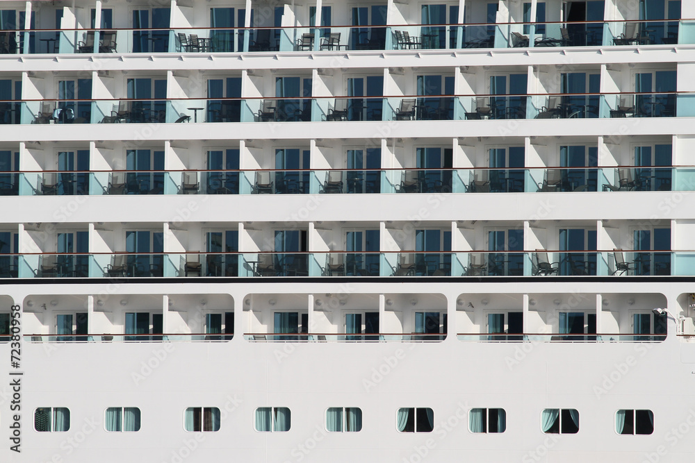 Aussenkabinen im Kreuzfahrtschiff III Aussenkabinen im Kreuzfahrtschiff III
