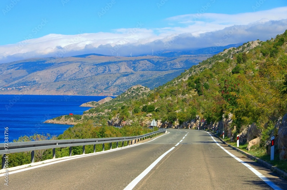 Kuestenstrasse Kroatien - coast road croatia 03 Kuestenstrasse Kroatien - coast road croatia 03