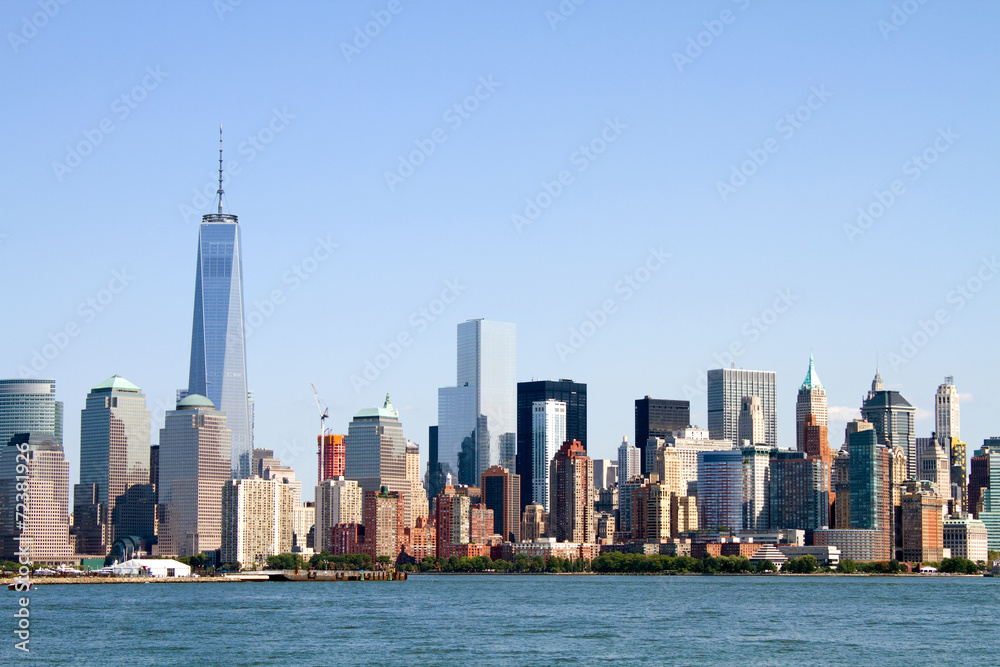 Obraz premium Lower Manhattan Skyline