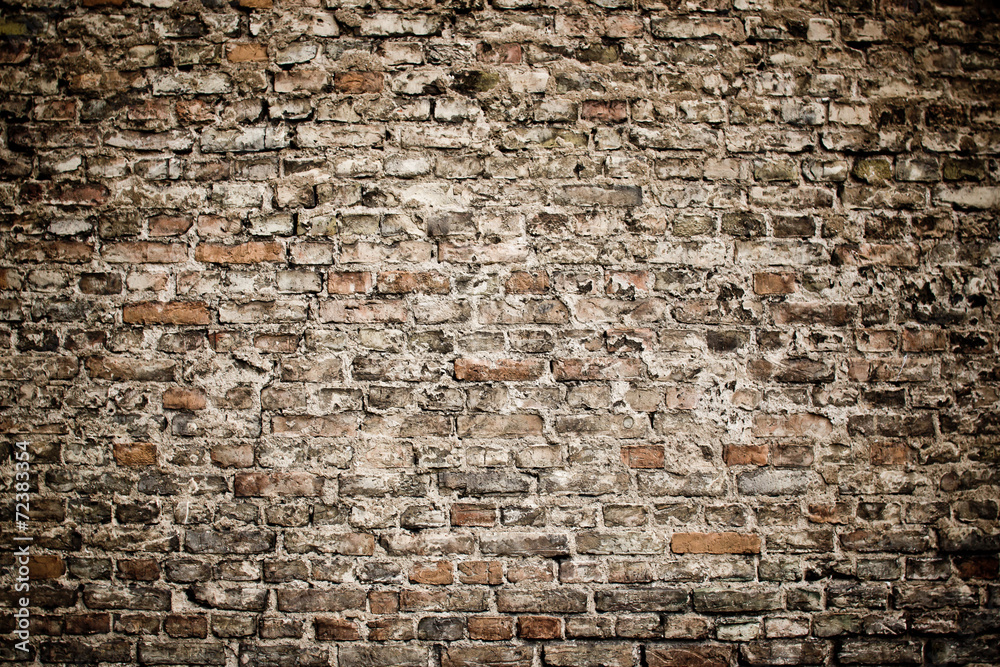 Grunge brick wall texture. Grunge brick wall texture.