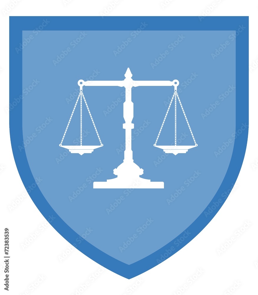 Balance dans un blason Balance dans un blason