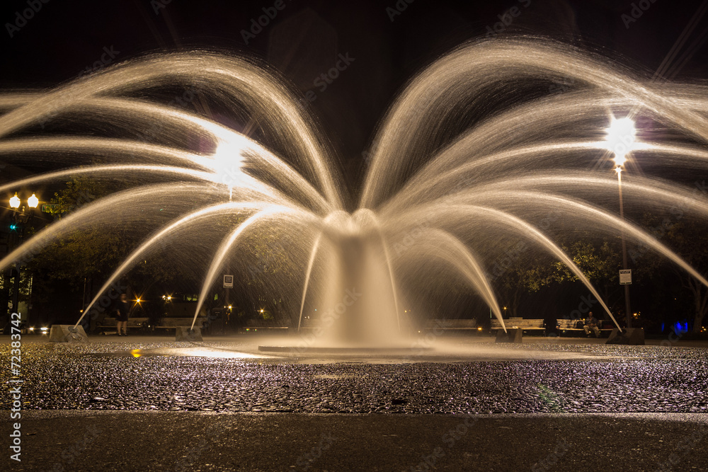 tom mccall waterfront park fountain