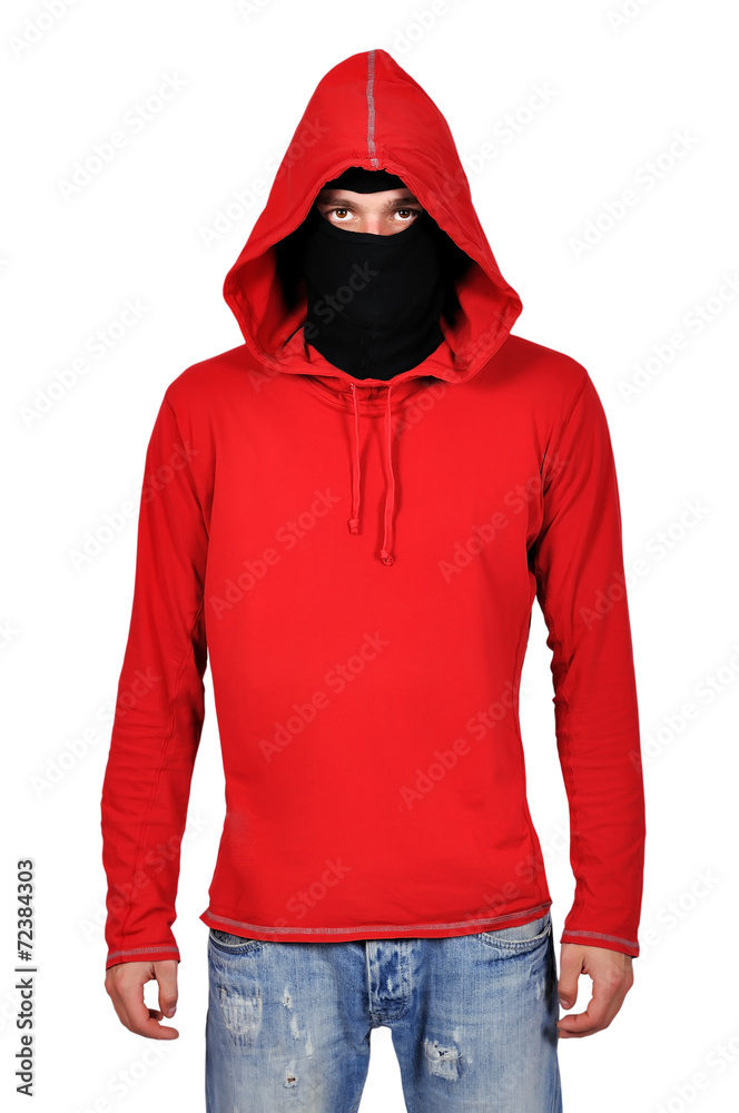 terrorist in mask