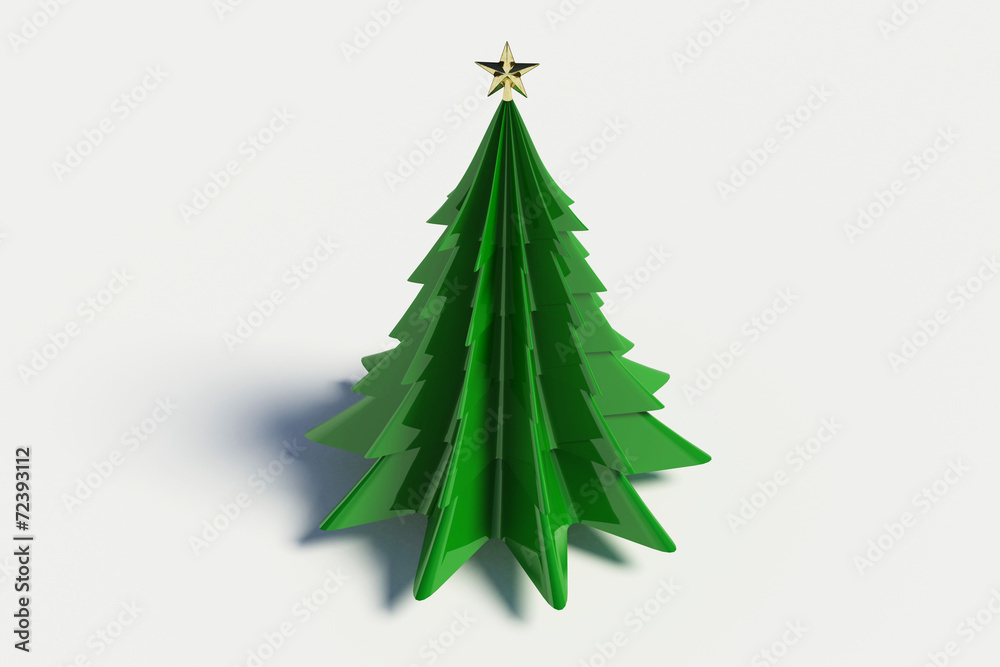 Obraz premium 3d christmas tree