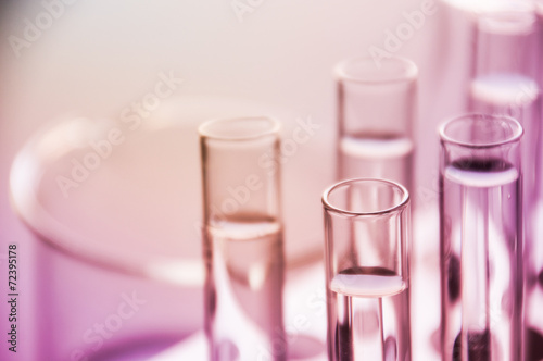Test tube in science laboratory