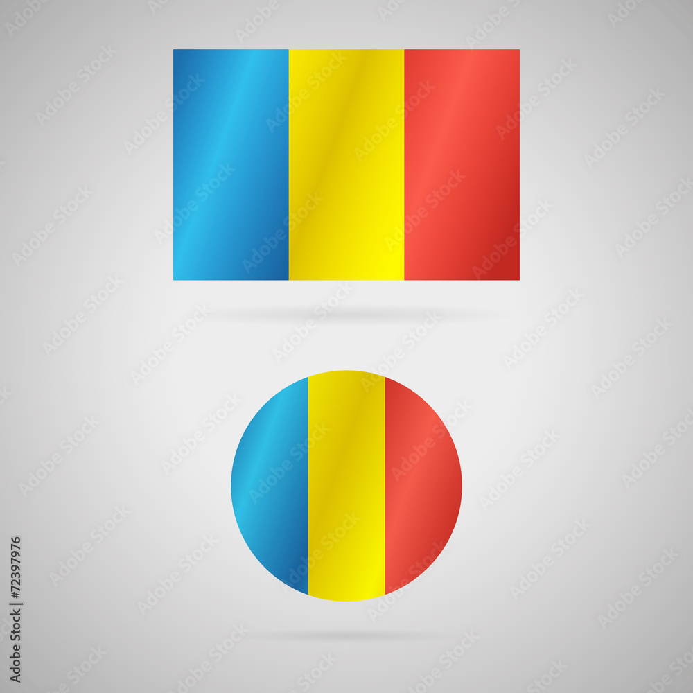 Fototapeta premium Flag of Romania