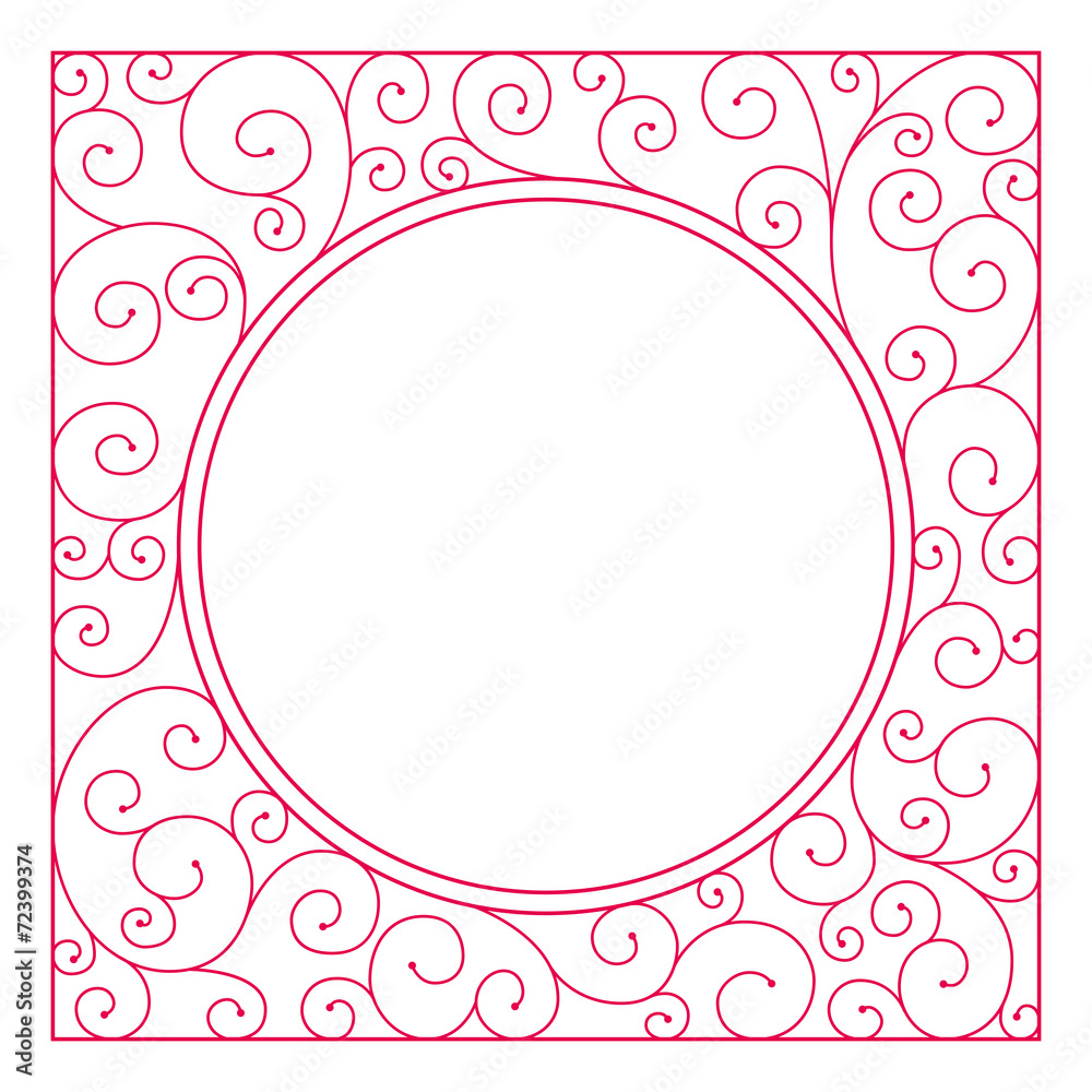 Ornate frame Ornate frame