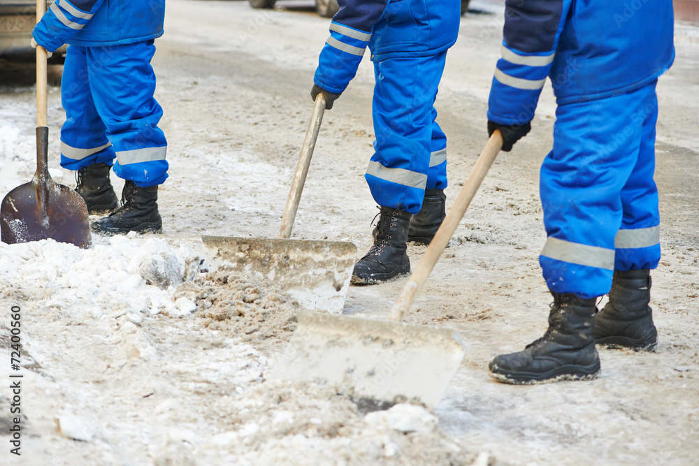 winter snow removal or city road cleaning winter snow removal or city road cleaning