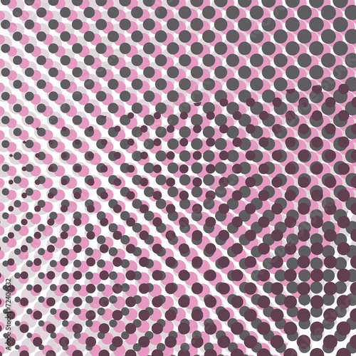 An abstract close up of a retro halftone pattern