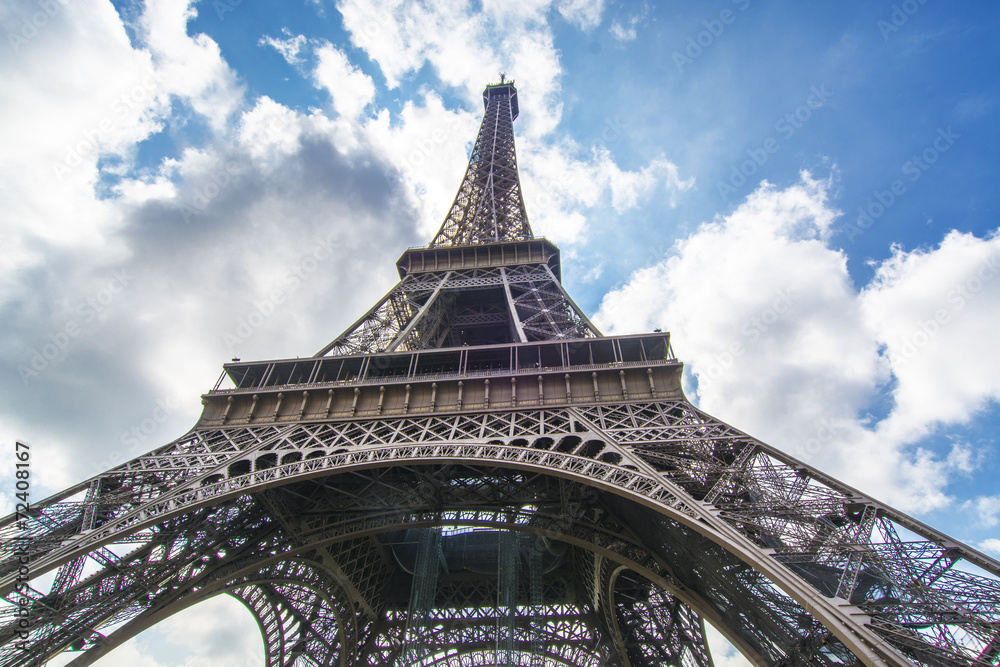 The tower, Paris - obrazy, fototapety, plakaty 