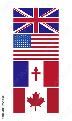 Drapeau WW2