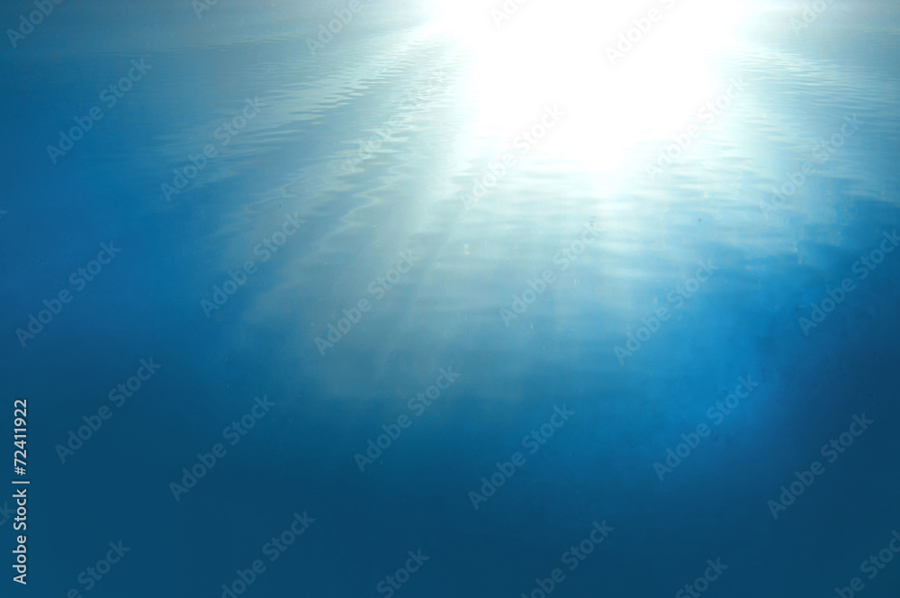 Ocean and sun Ocean and sun