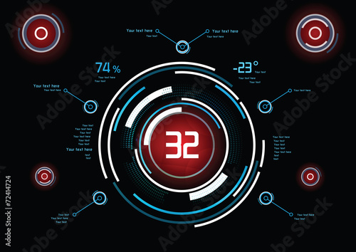 Infographics as head-up display