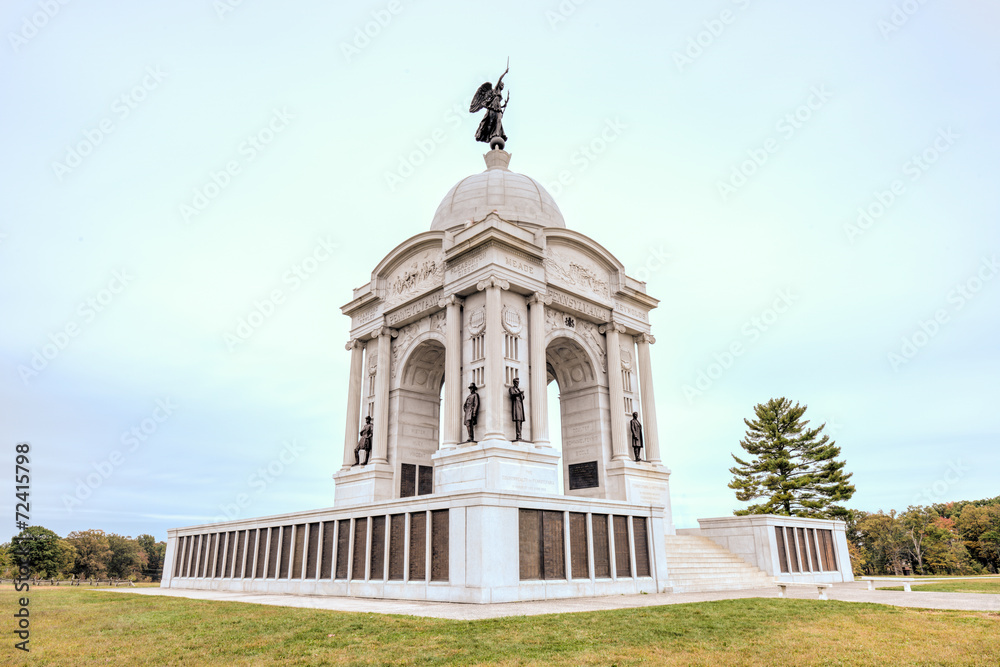 Pennsylvania Memorial Monument, Gettysburg, PA