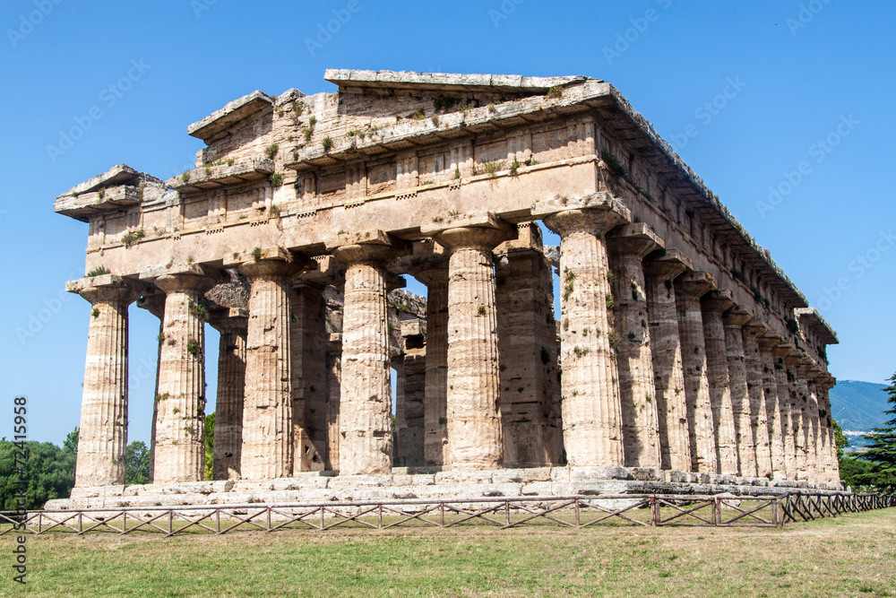 Classical greek temple
