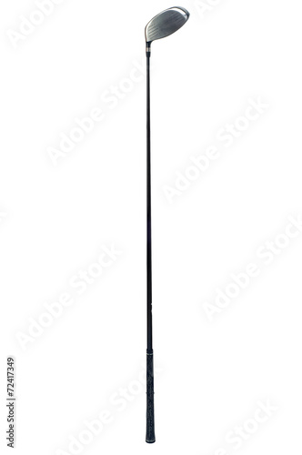 Golf club Isolated on white photo
