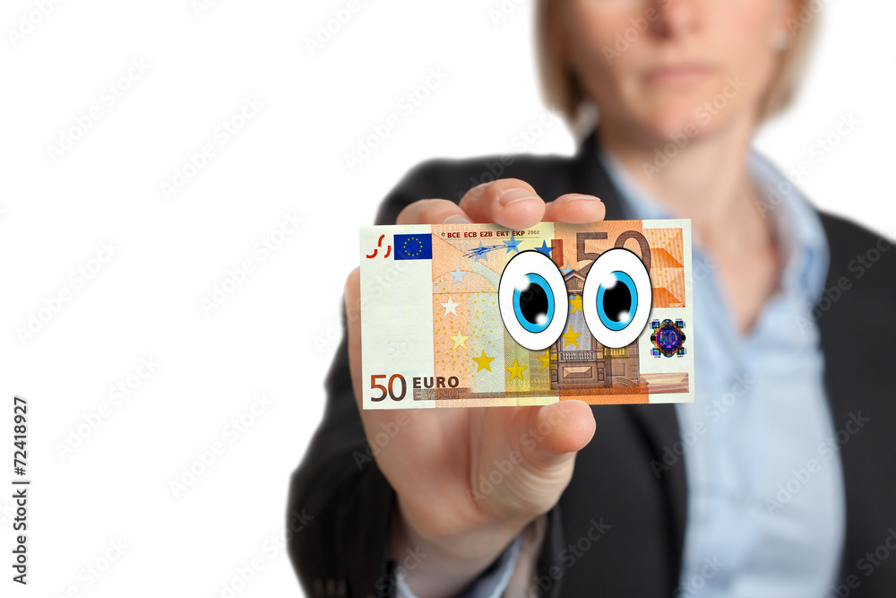 Fototapeta premium 50 Euro Comic