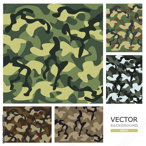 Camouflage. Vector illustration.