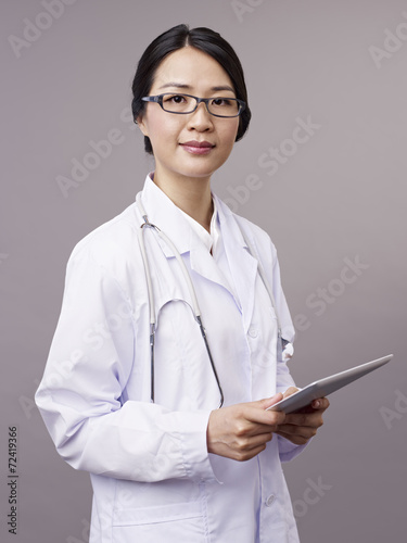 Photography asian doctor