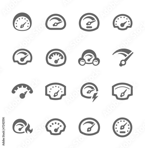 Speedometer Icons