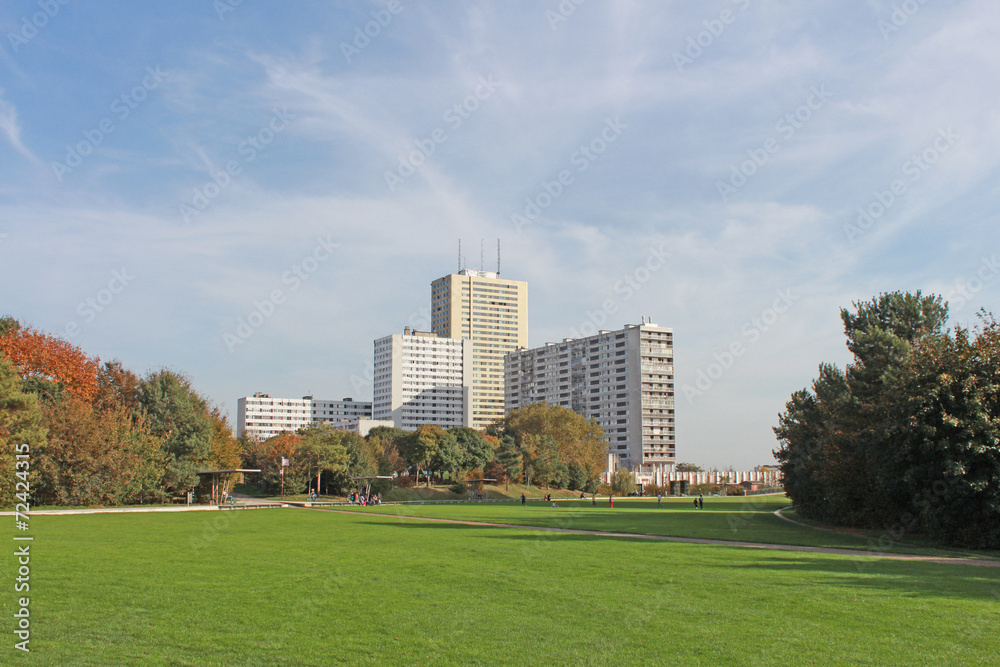 Bagnolet, France, Parc Jean Moulin Bagnolet, France, Parc Jean Moulin