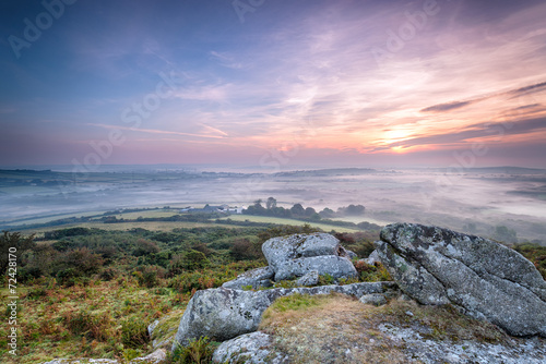 Misty Sunrise