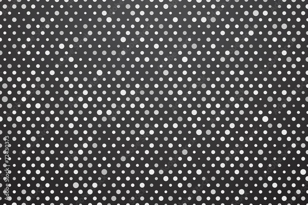 Black background with white polka dots Black background with white polka dots