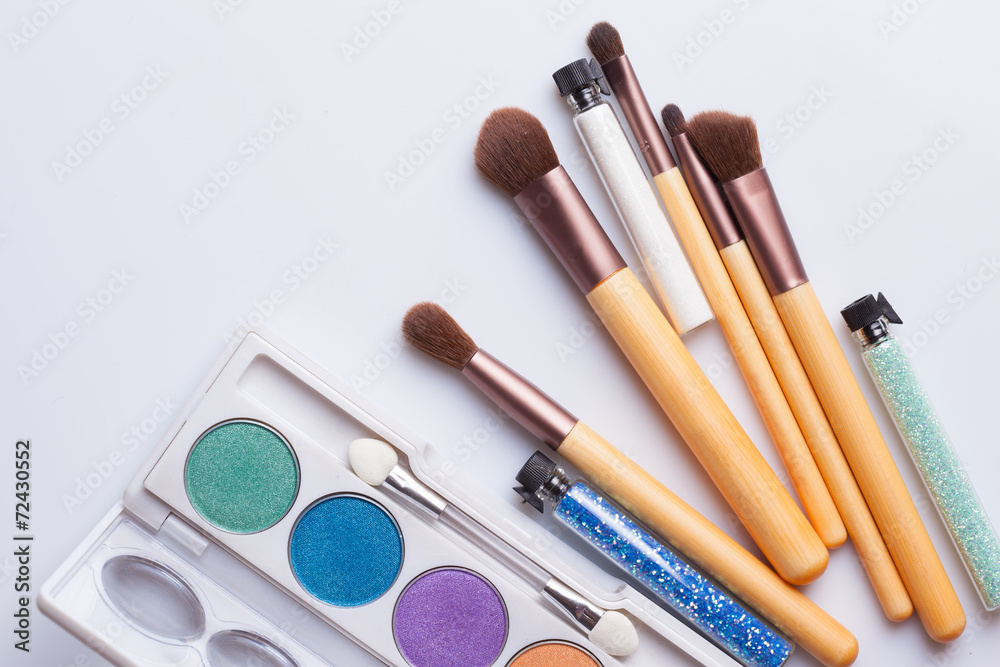 makeup brush and cosmetics makeup brush and cosmetics