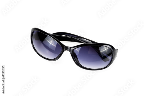 Sunglasses eyewear reflect in the mirror