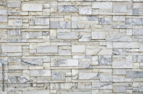 modern pattern of stone wall
