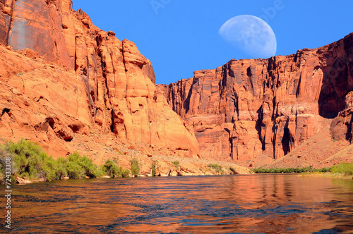 Colorado River Moon