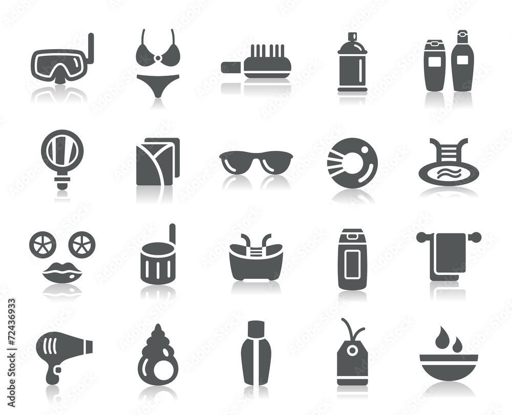 Beauty and Cosmetic Icons Beauty and Cosmetic Icons