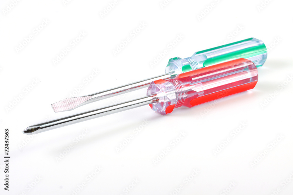 screwdriver isolated on white background
