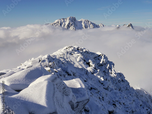 Winter mountains, High Tatras