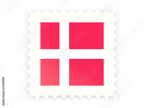 Postage stamp icon of denmark