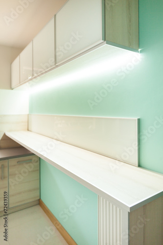 Wallpaper Mural Illuminated kitchen Torontodigital.ca