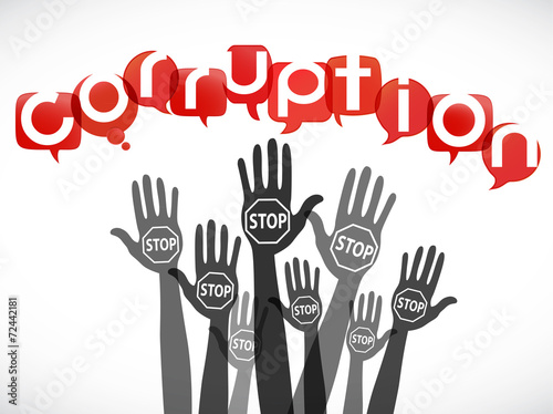 groupe mains : stop corruption
