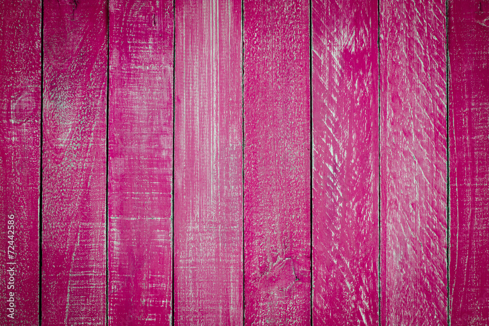 Fototapeta premium Close up pink wooden background