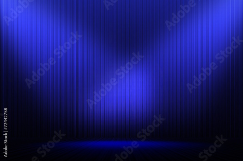 blue stage light as background